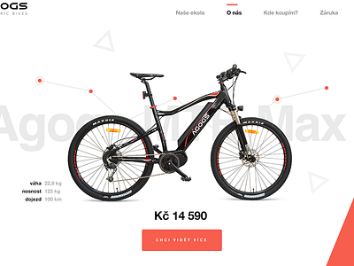 W.I.P. e-bikes webdesign bikes flat helvetica minimalism red uidesign uxdesign webdesign