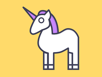 Unicorn Thursday drawn horse illustration unicorn