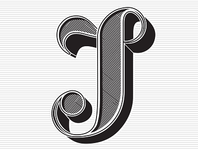 The Joker 3d hipster j joker playing cards retro type typography