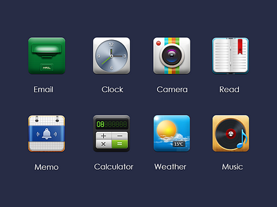 Hi !Colorful Life baidu icon theme ui