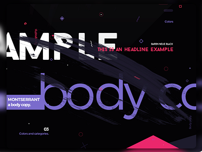 Unorganised canvas, just experiments. 2015 adele blue colors dark modern red responsive rtve web year