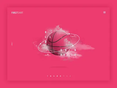Hello Dribbble debut landing page manipulation