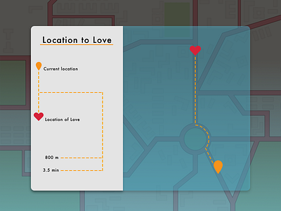 Location tracker Daily UI #020 100 dailyui design gps illustration location sketch tracker ui