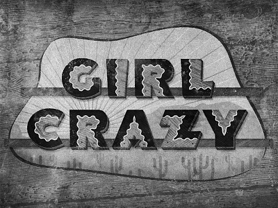 Girl Crazy • 1943 judygarland lettering movietitles typography