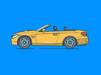 TBH I forgot what kind of car it is... california car convertible