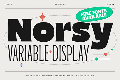 Norsy - Variable Display eccentric extraordinary font family modern new era norsy variable display roman sans serif serif serif family simple font variable variable display variable font various