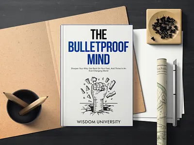 The Bulletproof Mind 3d book mockup book book art book cover book cover art book cover design book cover designer book cover mockup cover art ebook ebook cover epic epic book epic book covers epic bookcovers epic covers non fiction book cover paperback professional book cover the bulletproof mind