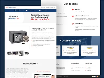 eBay Listing Template Design for a Single Product branding clean design design ebay ebay template ecommerce figma design graphic design landing page minimal design product product page single page ui web design