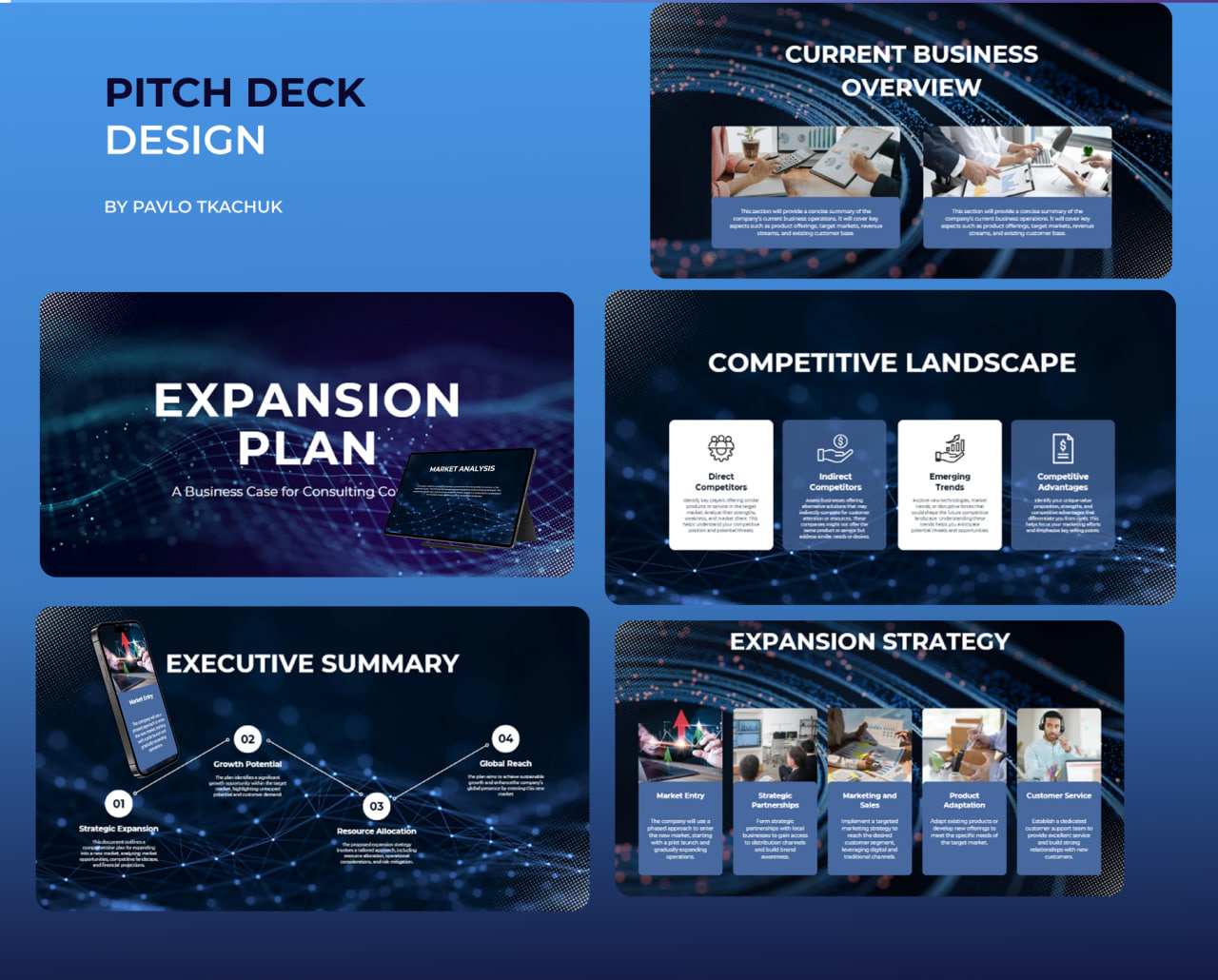 I will design a professional business presentation in PowerPoint graphic design logo pitch desk power point
