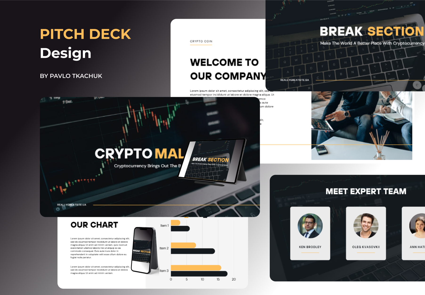 I will create a modern pitch deck and slides in PowerPoint business pitch desk power point presentation slides