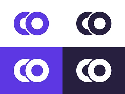 Co Logo brand branding logo minimal simple