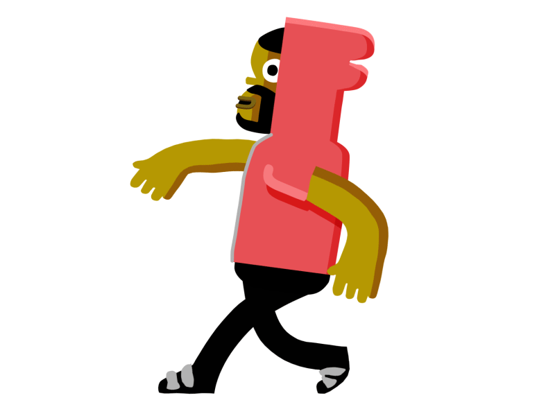 CJOTA walking anima animation character imanima imanol ramos motion walking cycle