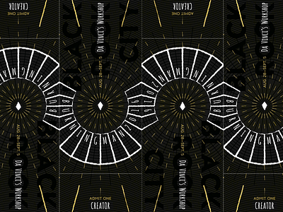 Burning Man 2016 ticket design submission burning geometry lines man symmetry tickets tiled