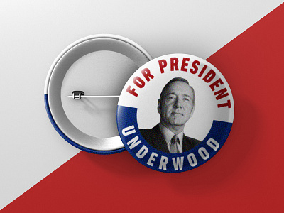 FU 2016 button campaign frank underwood fu fu2016 house of cards netflix political president usa