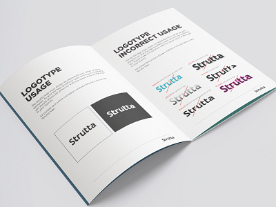 Styleguide brand branding strutta style guide styleguide