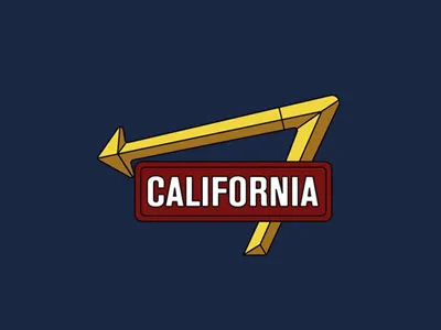 Cali - Enamel Pin enamel enamel pin lapel personal pin