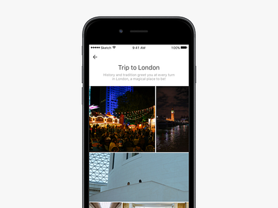 Story View explore gallery grid iphone madeintoronto masonry minimal photo story ui ux