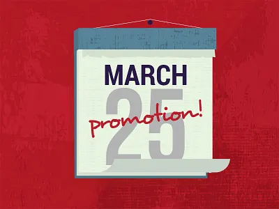 Wouldn't That Be Nice 25 business calendar editorial icon illustration march promotion texture vector