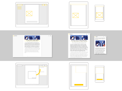 Design and Prototype for Better Concentration css engagement html prototype reading web