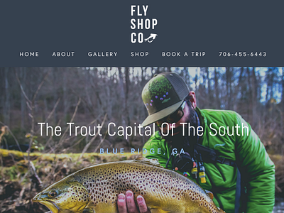 Fly Shop Co website fishign fly fishing web