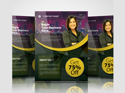 Multi-Purpose Business Flyer banner business corporate corporate flyer flyer marketing multi purpose photoshop print template webinar workshop