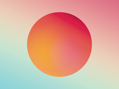 Gradient works circle elipse gradient sphere warm