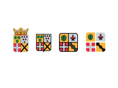 Simplifying a municipal coat of arms badge brand branding coatofarms identity logo mark municipal simplify