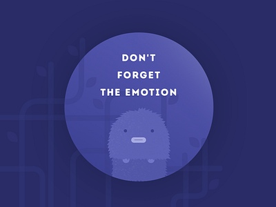 Don't Forget The Emotion button campaign free frog pin sticker