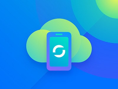 cloud cloud color flat material