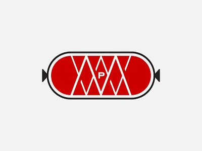 Midwest Pride brand identity deli illustration logo typography