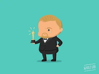 Leo, you did it! di caprio dicaprio leo leonardo movie oscar oscars the revenant