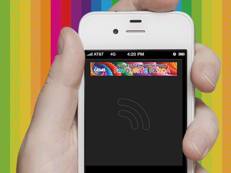 Cadbury Gems HTML5 Mobile Ad ads affle cadbury gems creativity game game ad gif html5 innovation mobile ads photoshop rich media