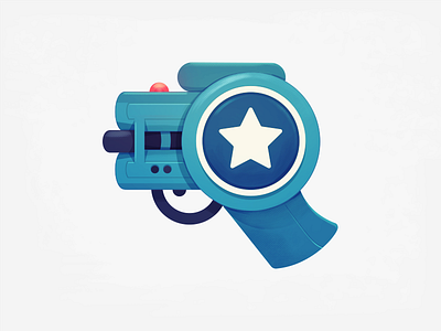 Blue Barrels america election gun laser politica politics raygun shoot shooting star war