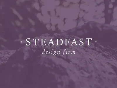 Steadfast Design Firm design firm job rock steadfast