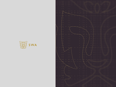 Spiritual Wisdom Americas badge branding emplem energy medicine identity logo logotype mark medicine spiritual