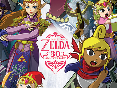 Legends of the Goddess hilda hyrulewarriors linkbetweenworlds minishcap ocarinaoftime shiek skywardsword tetra twilightprincess windwaker zelda zelda30thanniversary