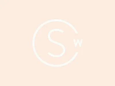 CSW Monogram - Round 1 branding identity logo mark monogram