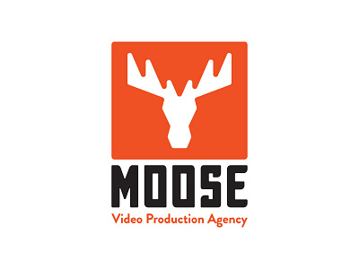 Moose Final animal construction deer elk geometric head logo logos minimalistic moose silhouette