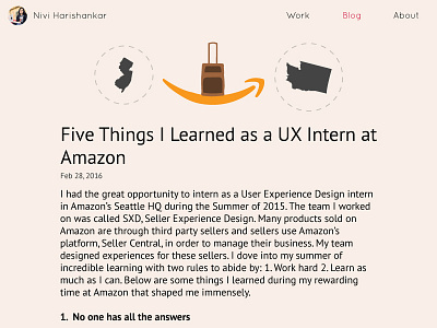 #DailyUI035 - Blog 035 daily ui dailyui