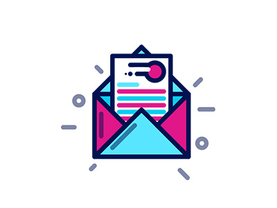 Letter dribbble invite fancy flat icon letter logo winners