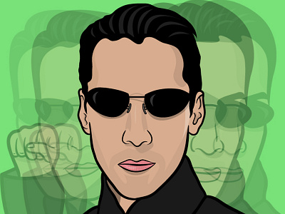 Keanu Reeves keanu keanu reeves line art matrix the matrix