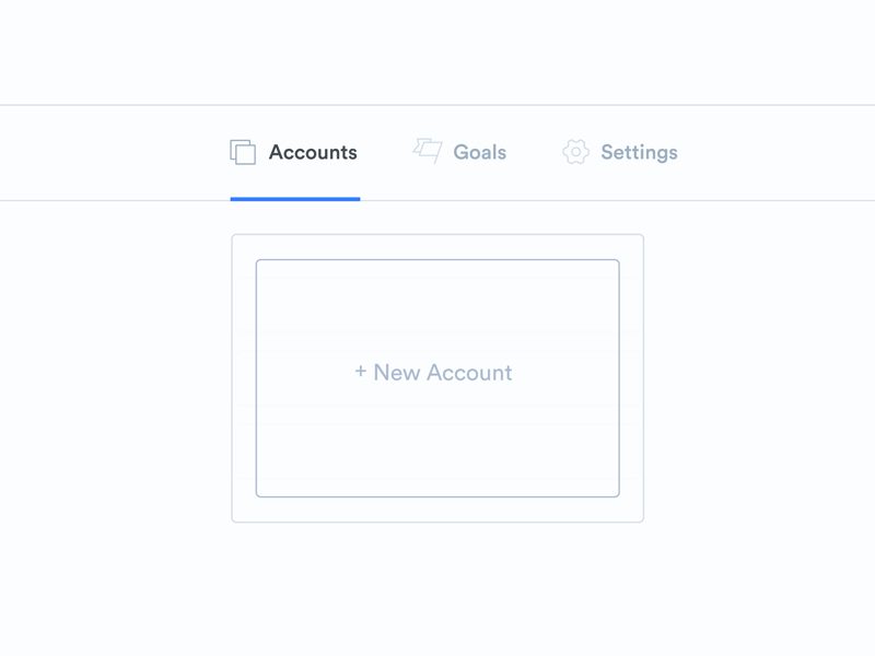 Daily UI 099 - Categories 099 account categories dailyui