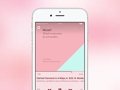 Mozart Serenades album cd color itunes mozart music pastel