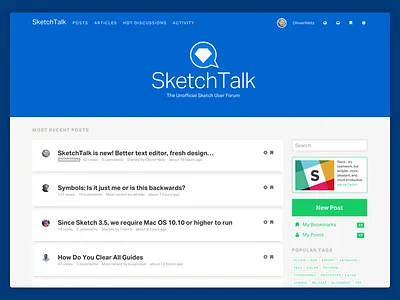 SketchTalk - The Unofficial Sketch Forum (v3) forum sketch ui website