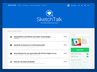 SketchTalk - The Unofficial Sketch Forum (v3) forum sketch ui website