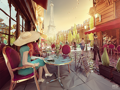 Etihad airways / lowpoly Paris etihad face faceted flight france low poly lowpoly paris plane