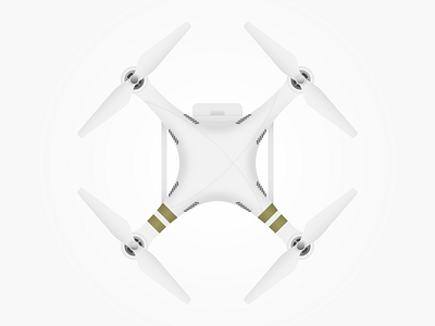 DJI Phantom 3 Illustration drone illustration remote control uav vector