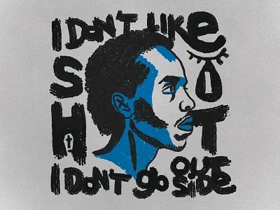 Earl earl sweatshirt hand lettering headshot illustration lettering odd future portrait portraiture rap