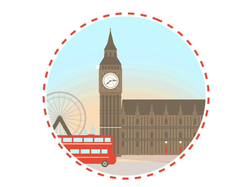 London, Amsterdam, Rome adobe after effects art design drawing gif graphic illustration illustrator motion sketch