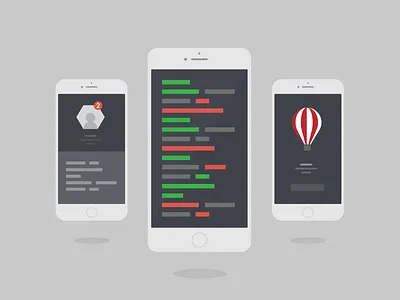 Mobile Project illustration design illustration illustrator mobile project ui ux